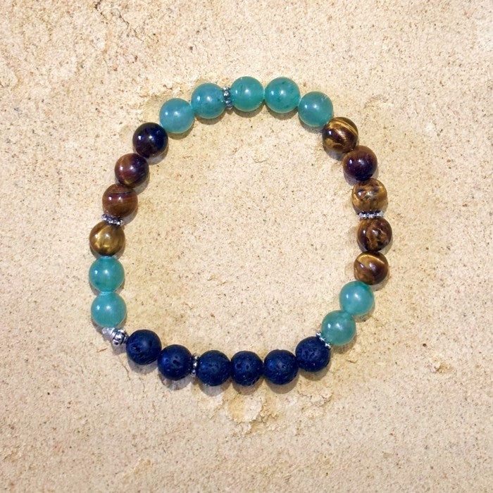 Bracelet Oeil de Tigre - Aventurine