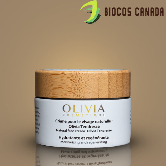 Crème hydratante pour le visage naturelle